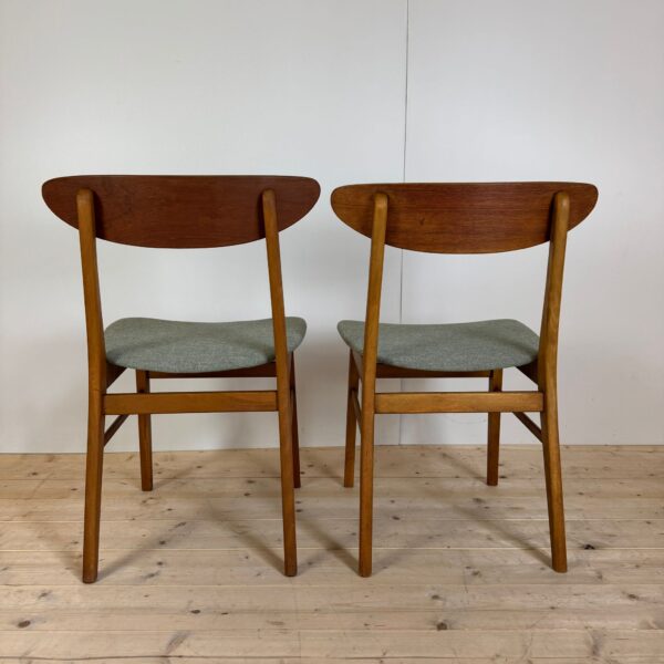 Set di sei sedie Farstrup, Danimarca 1960