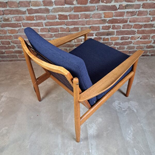 Poltrona Arne Vodder per Glostrup Møbelfabrik