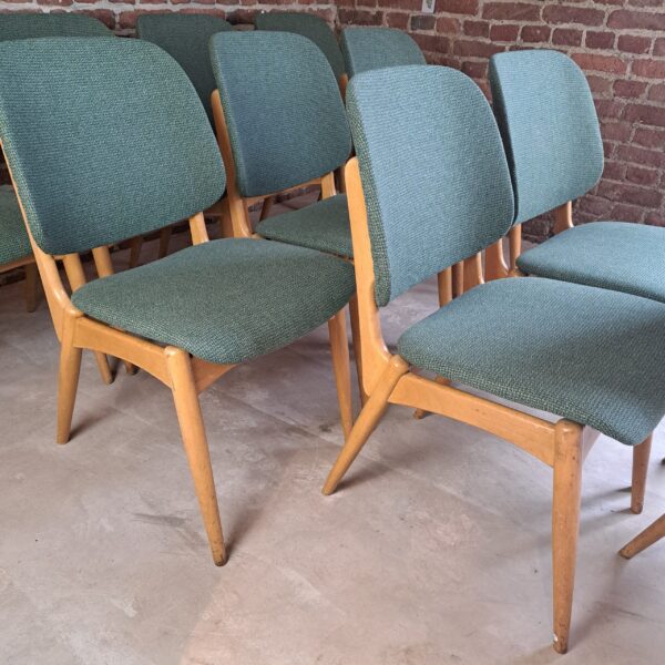 Set of 6 Danish chairs, 1970