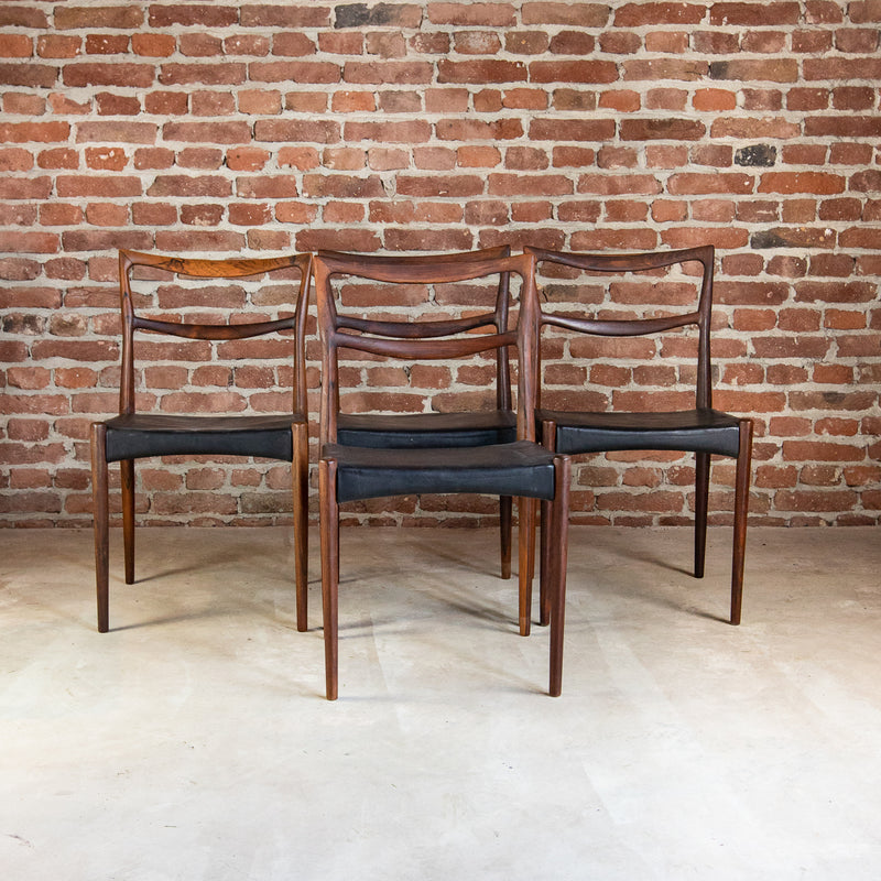 Set di quattro sedie H W Klein per Bramin