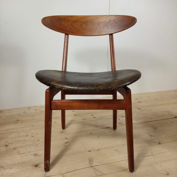 Set di otto sedie model 402 di Vilhelm Wohlert per Soborg Mobelfabrik