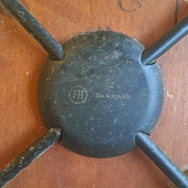 Sedia Butterfly n. 3207 in teak. Arne Jacobsen per Fritz Hansen, Danimarca 1950