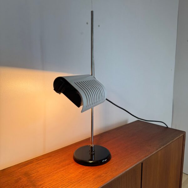 Lampada da tavolo 885/L Joe Colombo per Oluce, Italia 1970