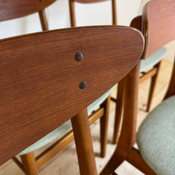 Set di sei sedie Farstrup, Danimarca 1960