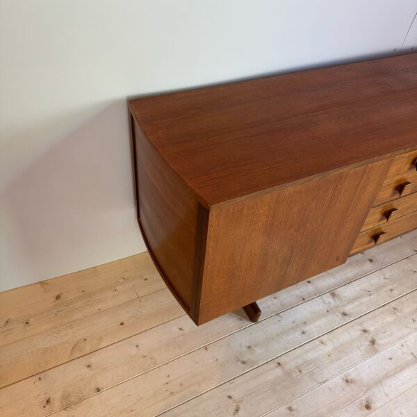 Credenza in teak, Danimarca 1960