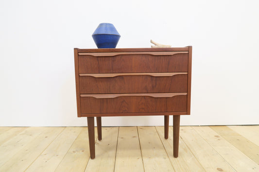 Comodino in teak danese, anni ’60