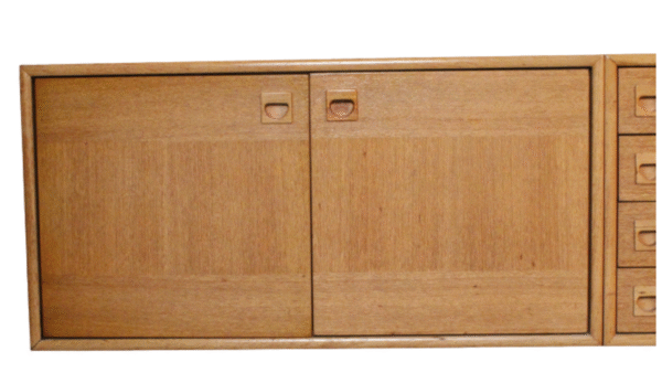 Credenza modulare in teak, Danimarca 1960