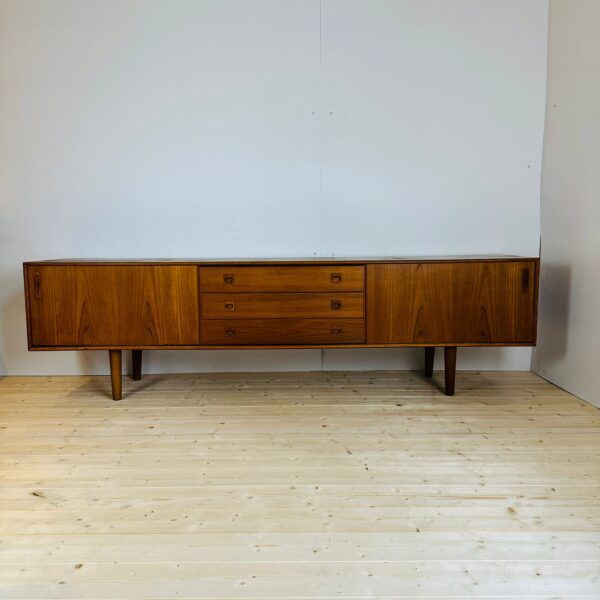 Credenza in teak, Danimarca 1960