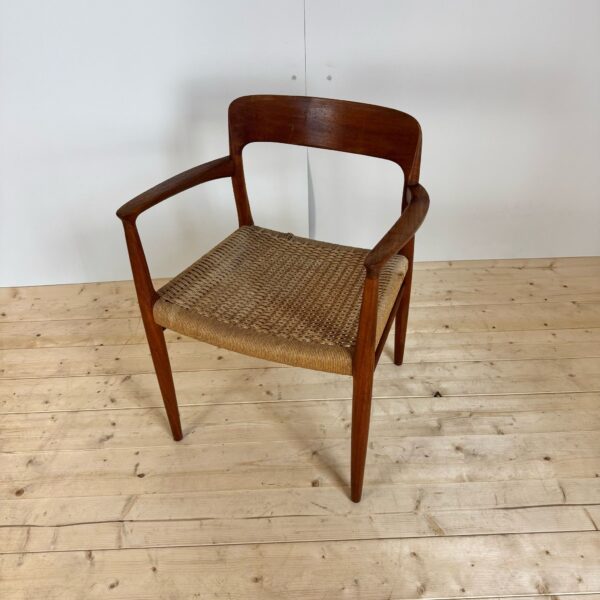 Sedia modello 56, Niels O. Møller per J.L. Møllers Møbelfabrik, Danimarca anni ’50