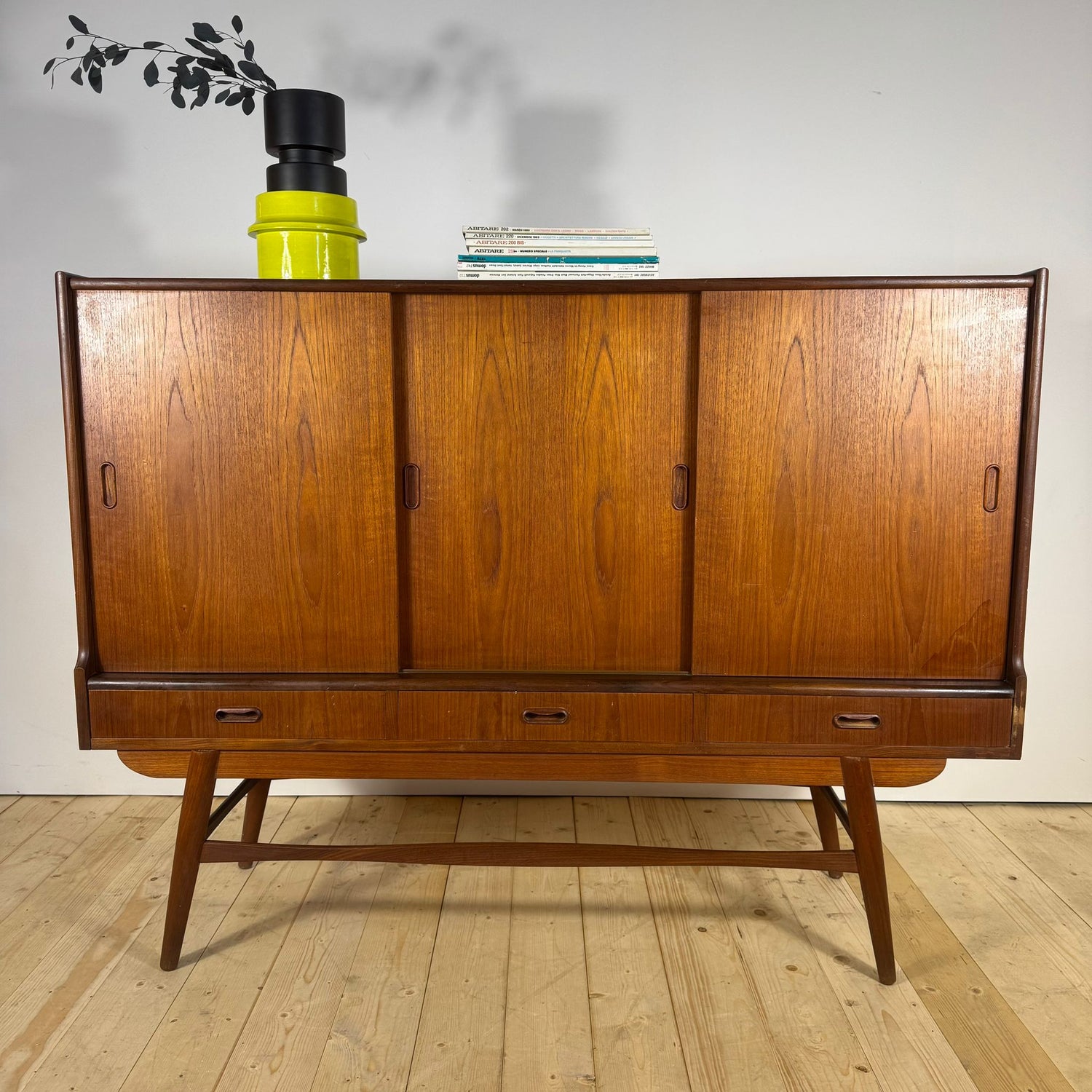 Sideboard Alto in Teak – Design anni Sessanta