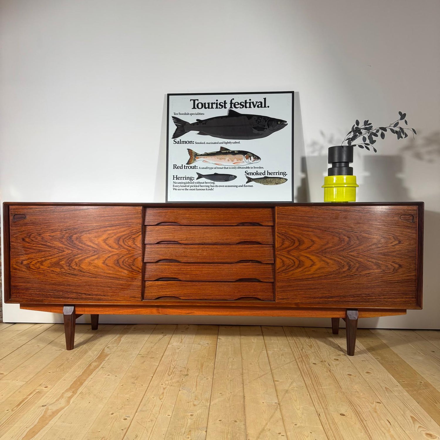 Sideboard Skovby in Palissandro – Autentico Design Scandinavo Anni ’60