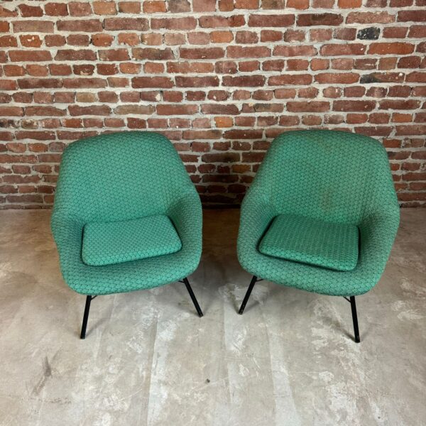 Coppia di poltrone vintage