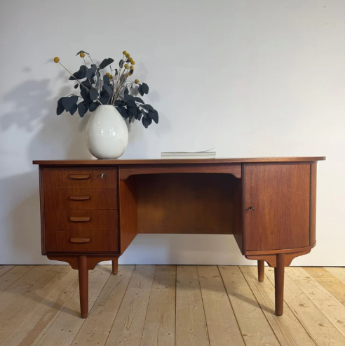 Vintage Desks and Bureaus: Mid-Century Functional Elegance