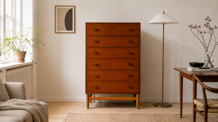 Vintage chest of drawers: timeless Scandinavian design