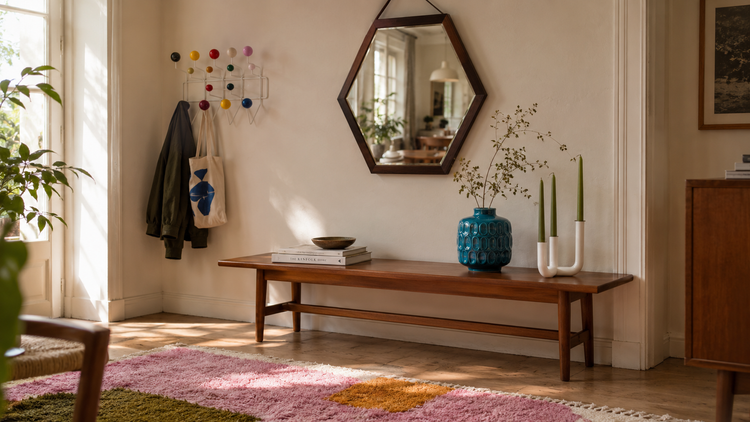 Complementi d’arredo: vasi, specchi, tappeti, poster e accessori