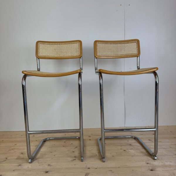 Coppia di sgabelli da cucina, Italia 1960