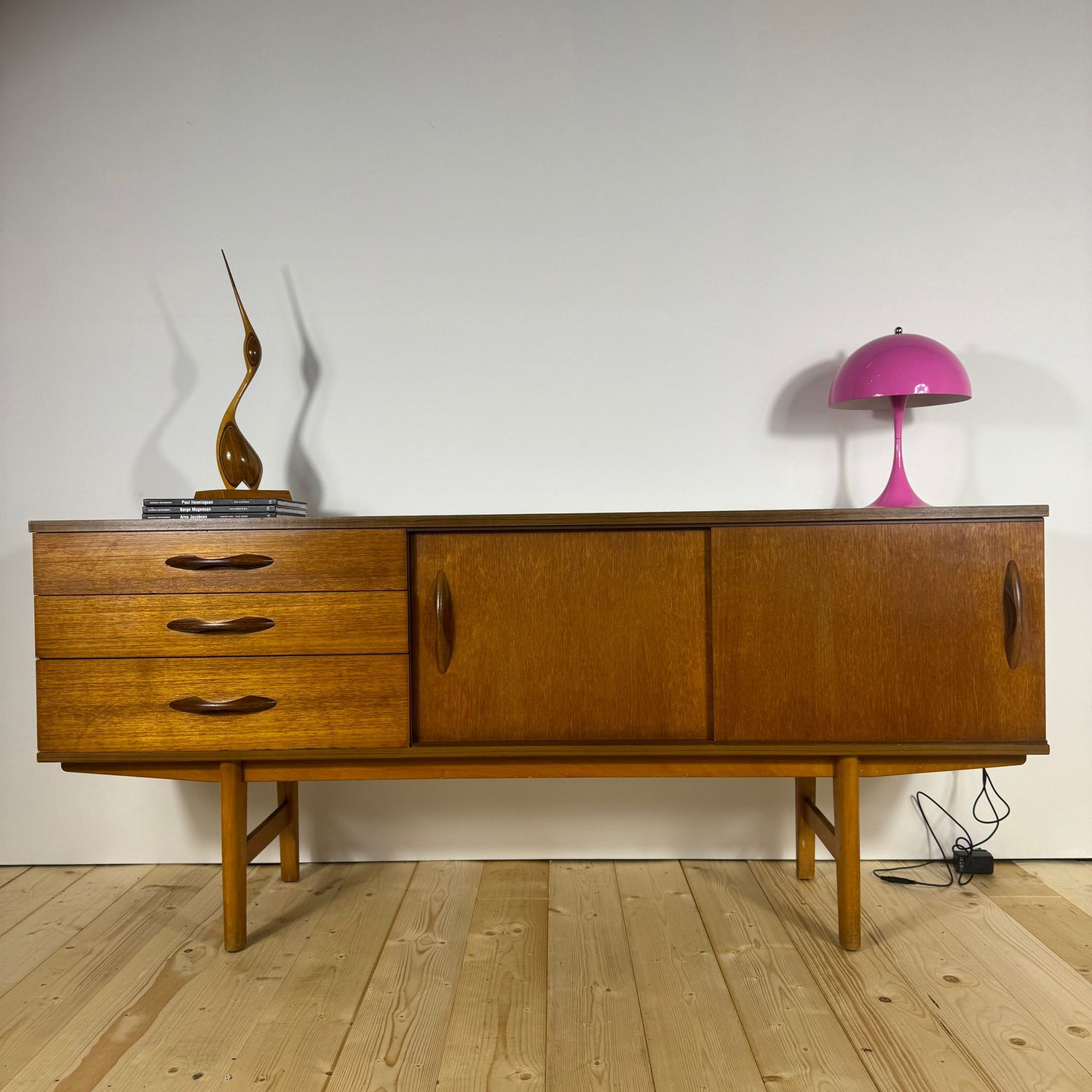 sideboard danese in teak – Design scandinavo anni ’60
