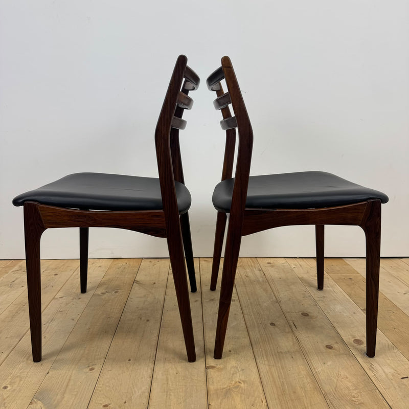Set of six chairs by Vestervig Erikson, 1960s