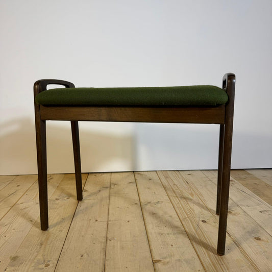 Poggiapiedi Mid-Century Modern in Legno di Teak