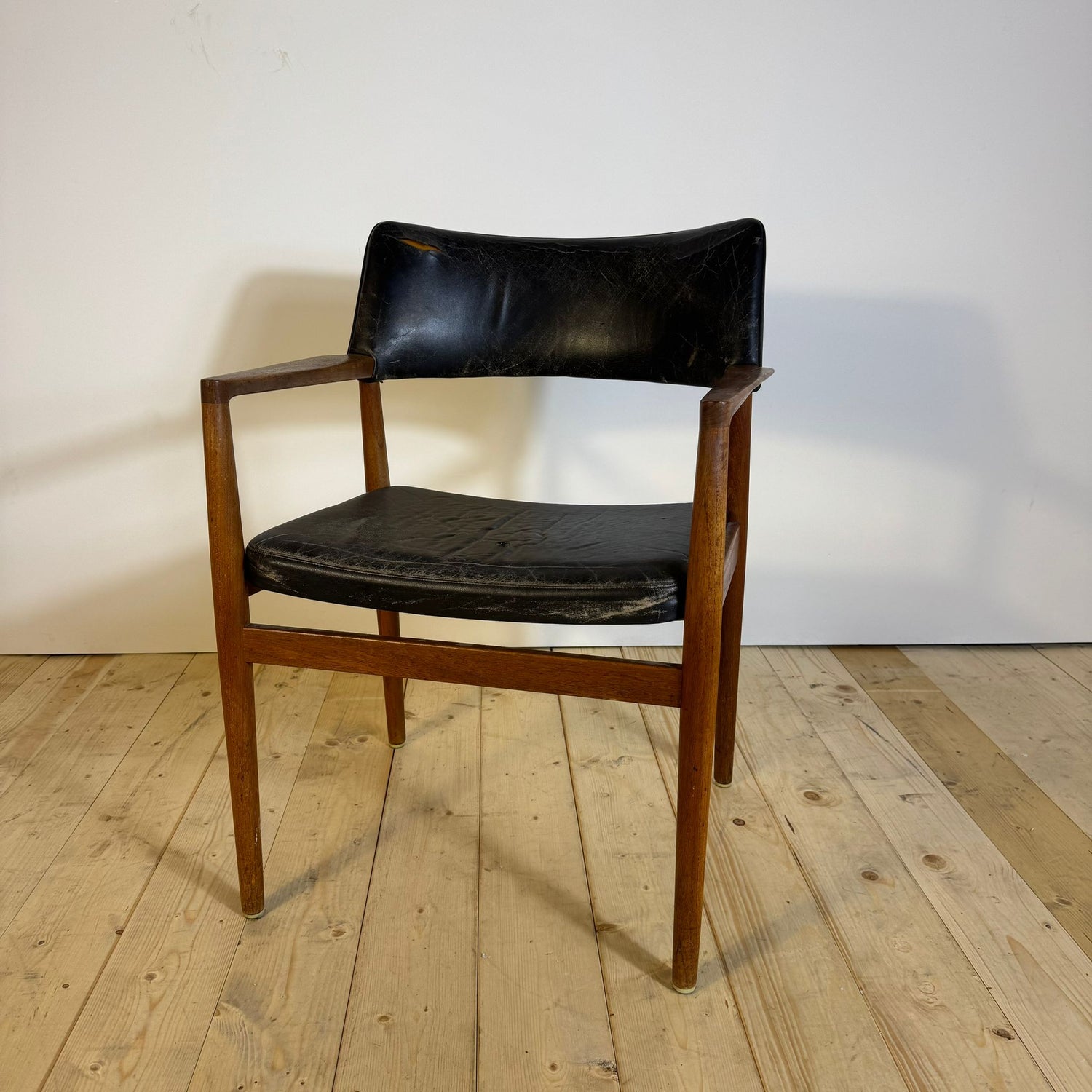 Sedia da Scrittoio con Braccioli di Erik Kirkegaard – Danimarca, 1960