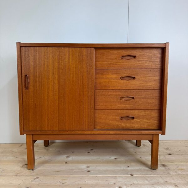Credenza in teak, Danimarca 1960