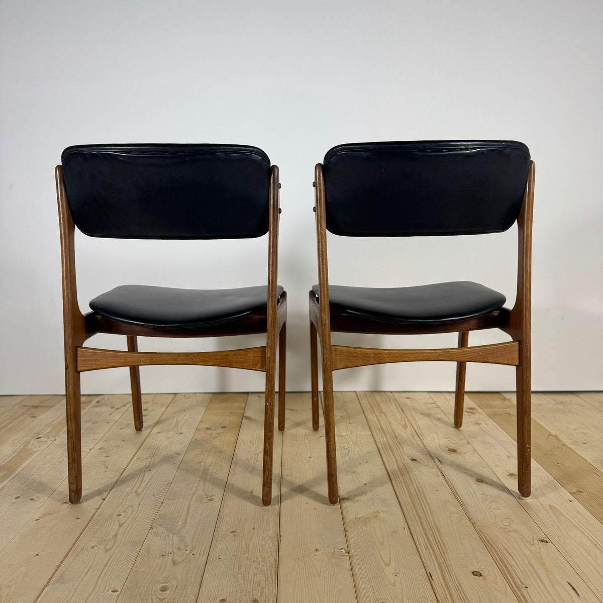 Set di 4 Sedie Modello Nr. 49 in Palissandro – Erik Buck, Danimarca Anni ’60