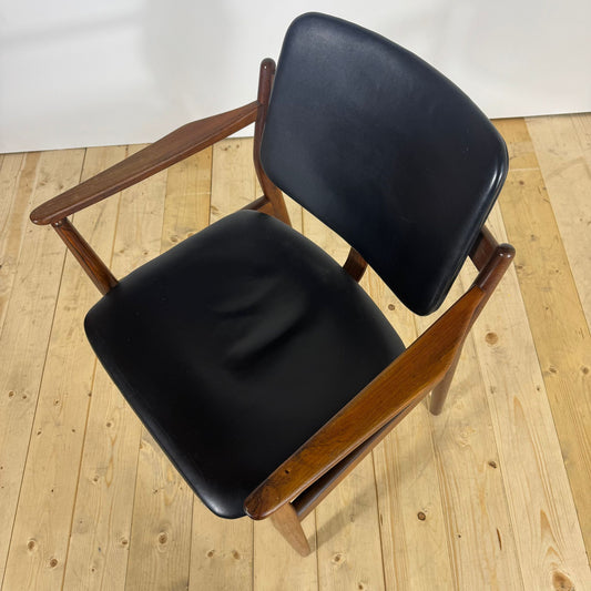 Sedia Modello 402 di Børge Rammeskov per Sibast Furniture – Palissandro, Design Danese Mid-Century