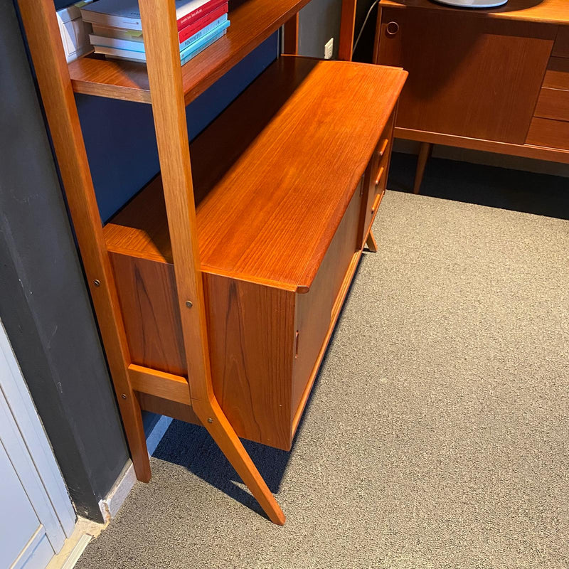 Libreria in teak anni Sessanta