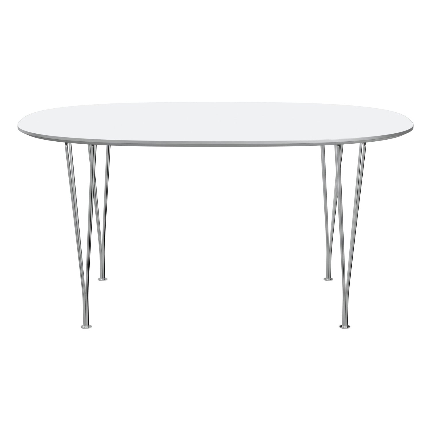 Tavolo da pranzo Superellittico di Piet Hein e Bruno Mathsson per Fritz Hansen, 1975