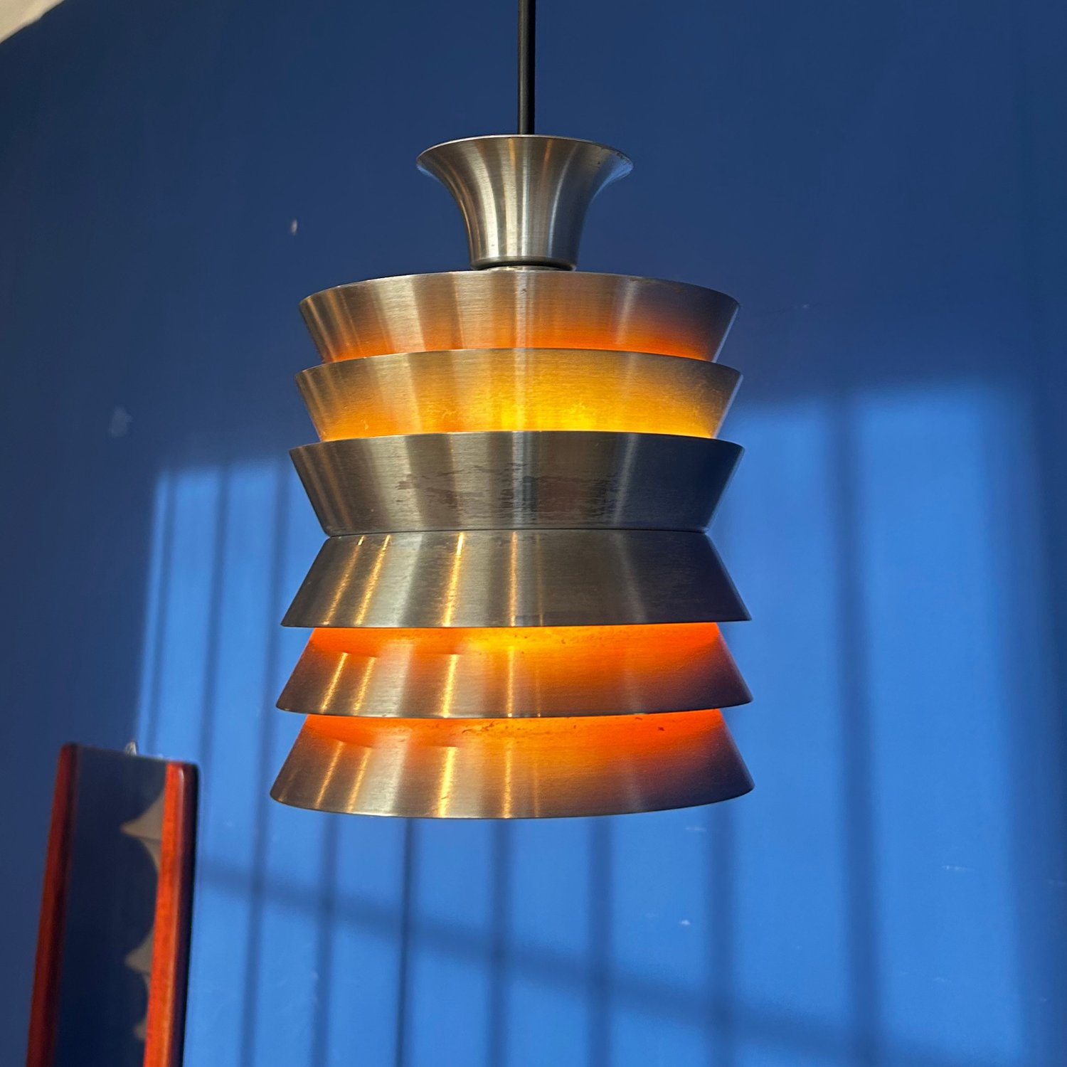 Lampada a Sospensione “Trava” di Carl Thore per Granhaga – Svezia (Anni '60)