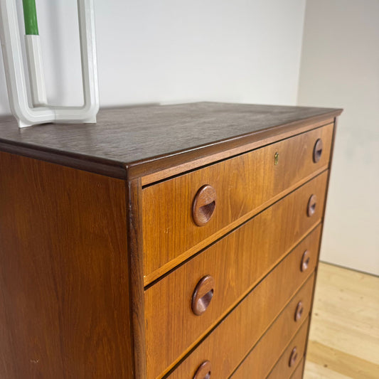 Cassettiera danese anni ’60 in teak