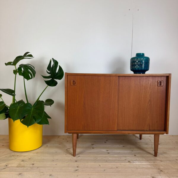 Credenza in teak, Danimarca 1960