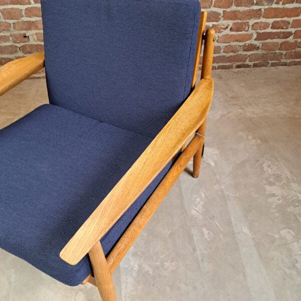 Poltrona Arne Vodder per Glostrup Møbelfabrik