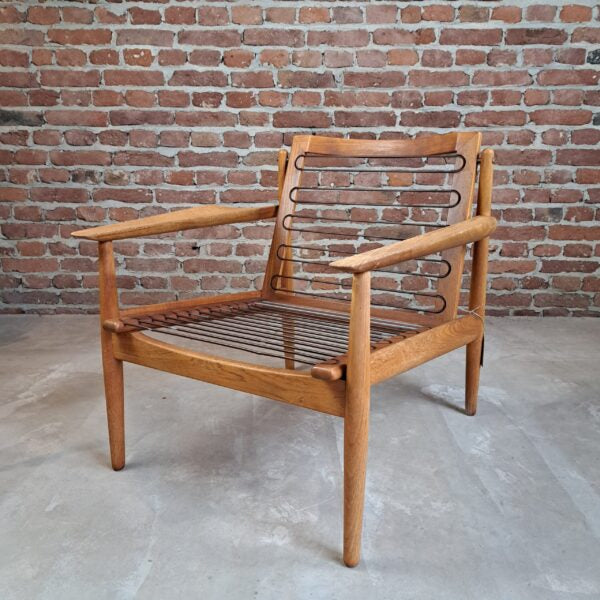 Poltrona Arne Vodder per Glostrup Møbelfabrik