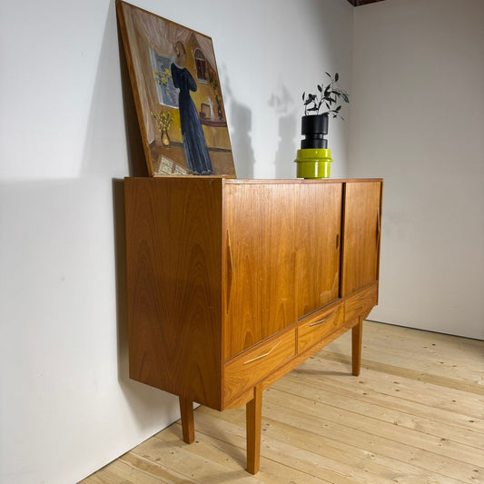 Sideboard Alto Mid-Century Modern in Teak – Anni ’60