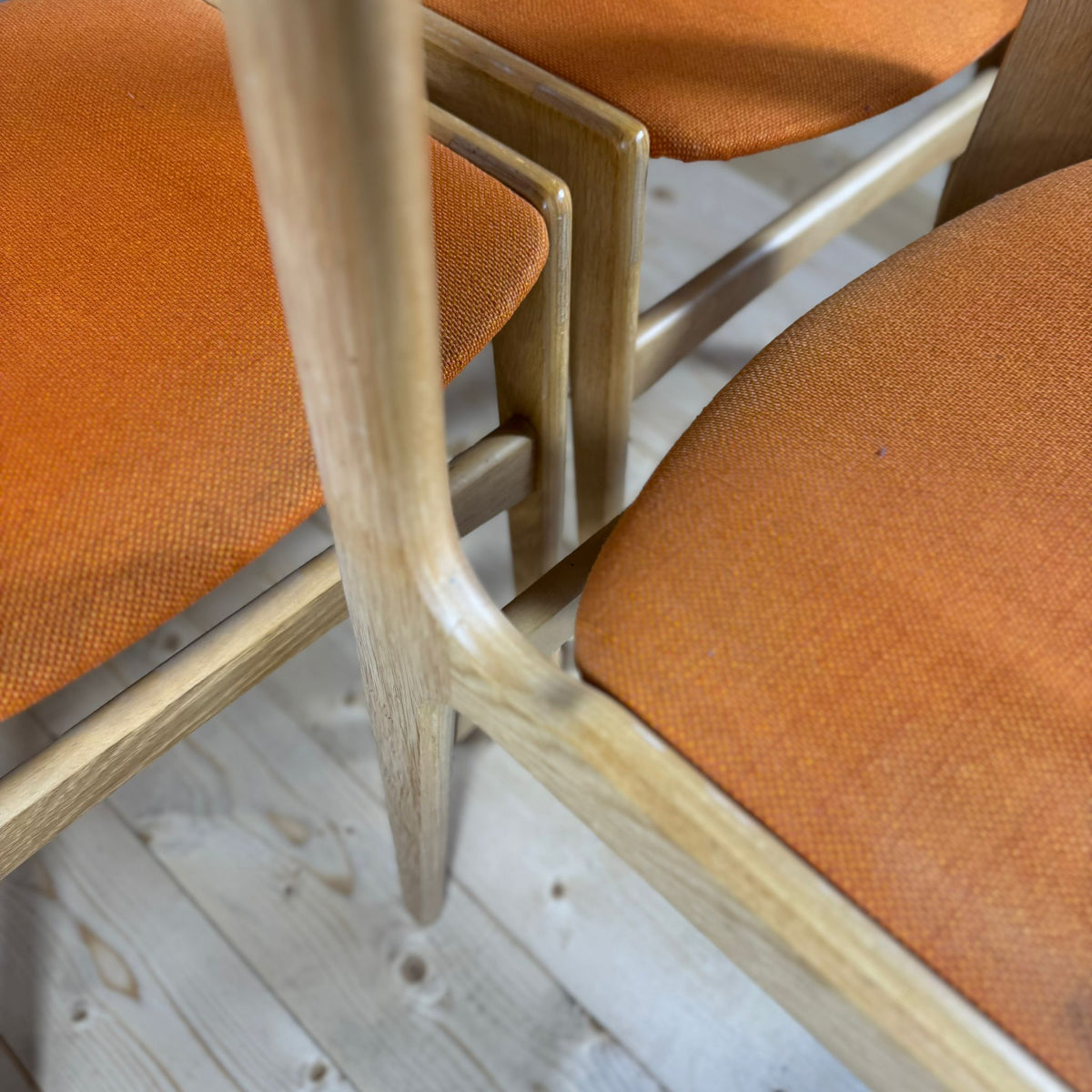 Set 6 sedie danesi vintage anni ’60 – design Mid-Century