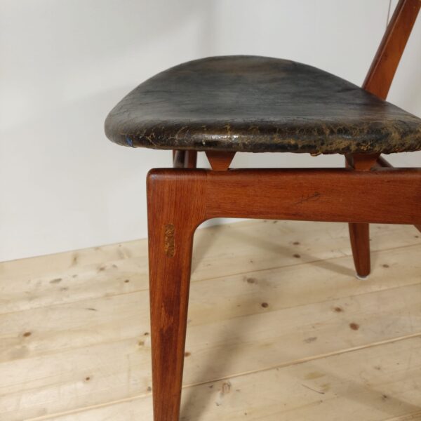 Set di otto sedie model 402 di Vilhelm Wohlert per Soborg Mobelfabrik