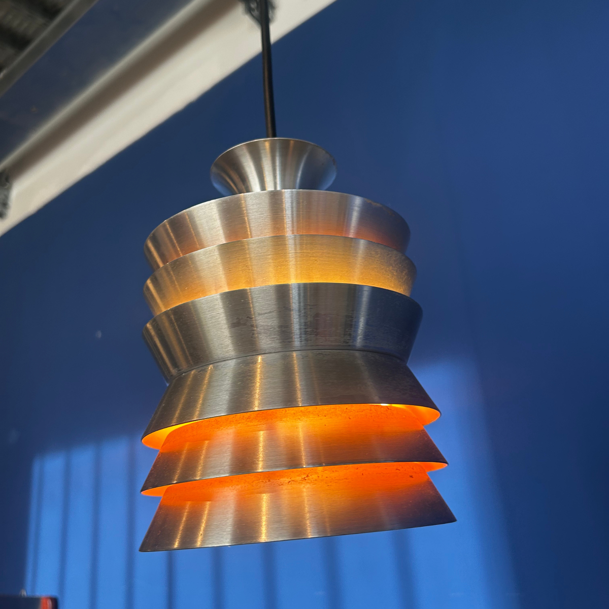 Lampada a Sospensione “Trava” di Carl Thore per Granhaga – Svezia (Anni '60)