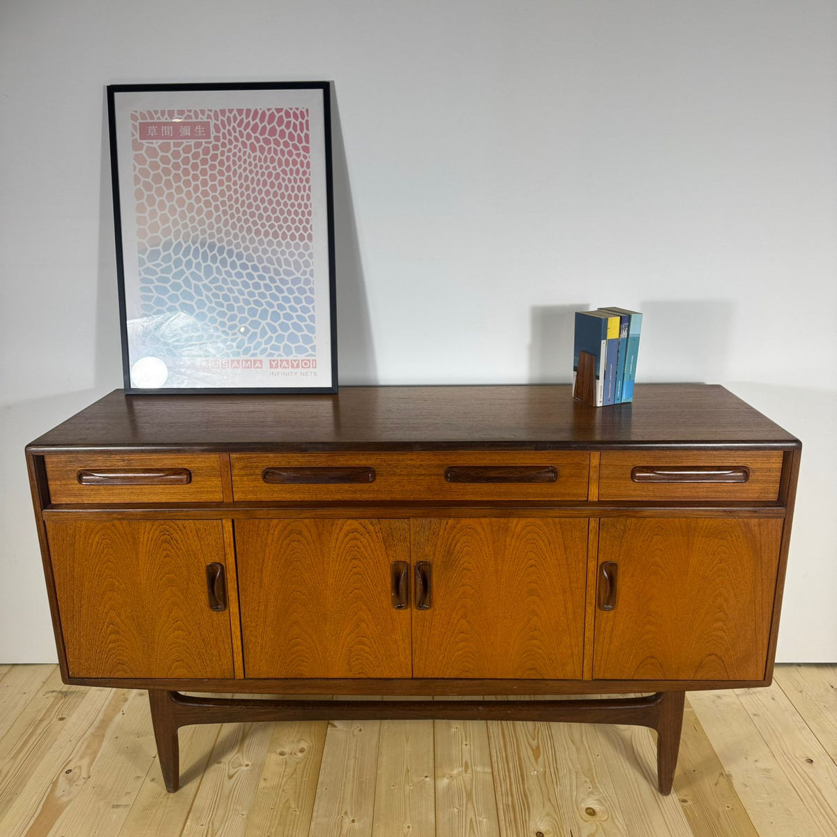 Vintage 1960s G Plan Fresco Teak Sideboard.  Danish Mid Century