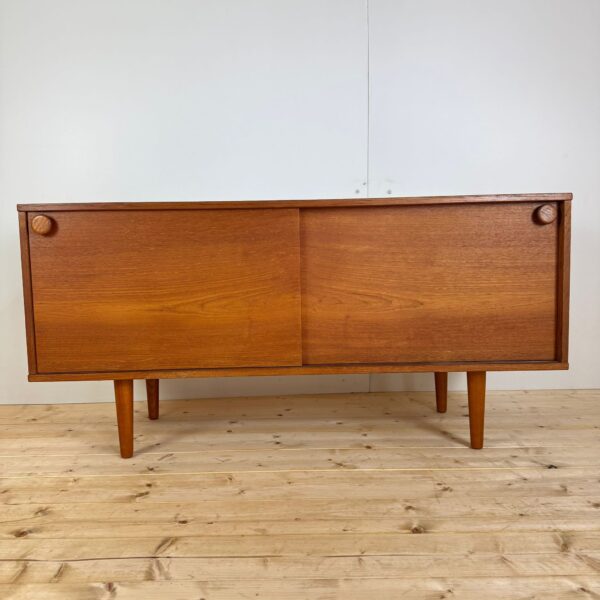 Credenza danese vintage in teak, Danimarca 1960