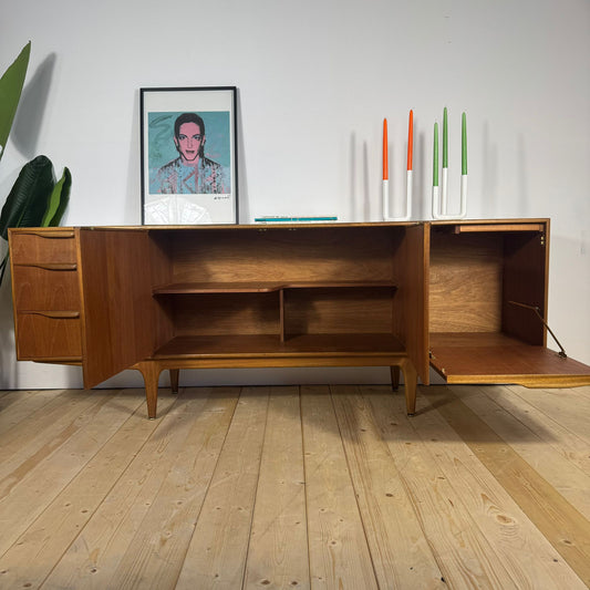 Credenza McIntosh in Teak – Sideboard Mid-Century Scozzese Anni ’60