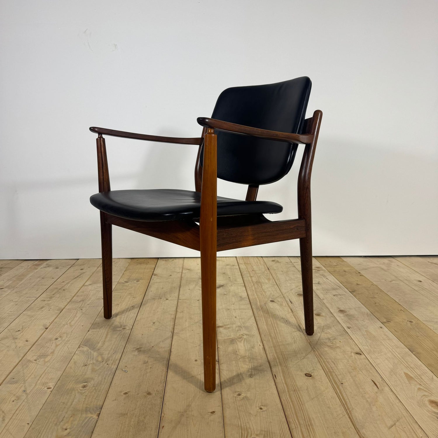 Sedia Modello 402 di Børge Rammeskov per Sibast Furniture – Palissandro, Design Danese Mid-Century