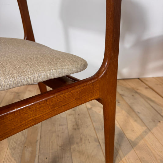 Set di 4 sedie di Erik Buch in teak, anni ’60