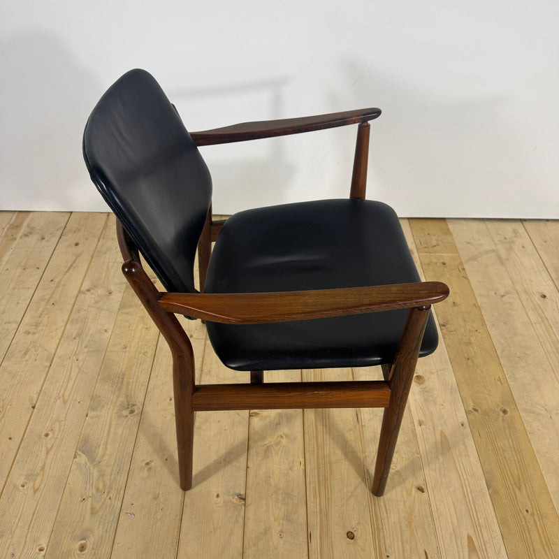 Sedia Modello 402 di Børge Rammeskov per Sibast Furniture – Palissandro, Design Danese Mid-Century