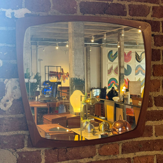 Specchio Vintage in Teak – Danimarca Anni ’60