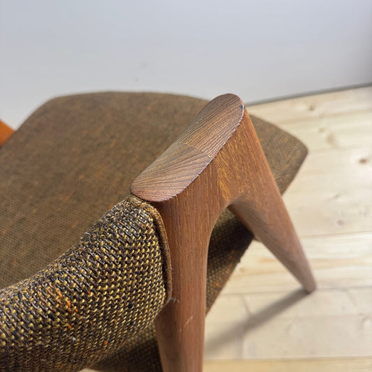 Sedia “Compass” in Teak di Kai Kristiansen – Design Scandinavo Mid-Century