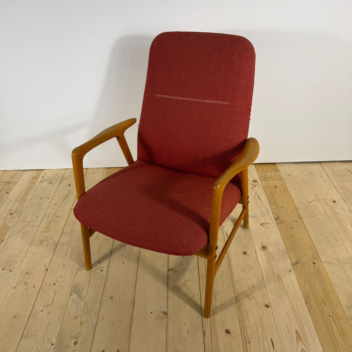 Poltrona Mid-Century Modern di Alf Svensson – Svezia, 1960