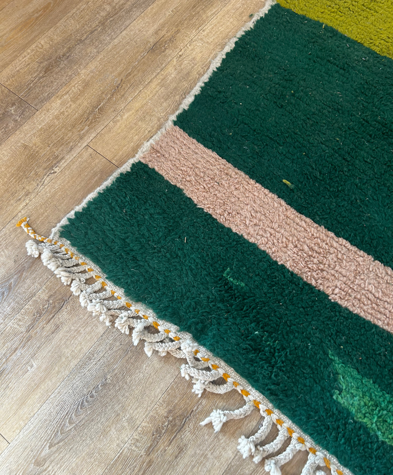 Tappeto Marocchino Vintage in Pura Lana – Artigianato Berbero