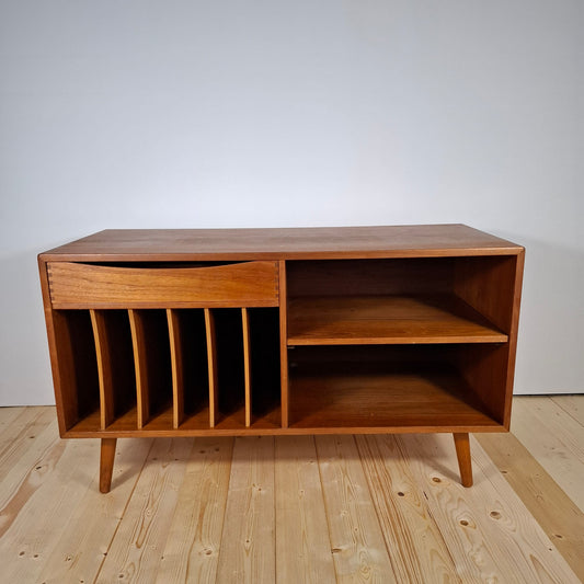 Mobile giradischi in teak, Danimarca 1960