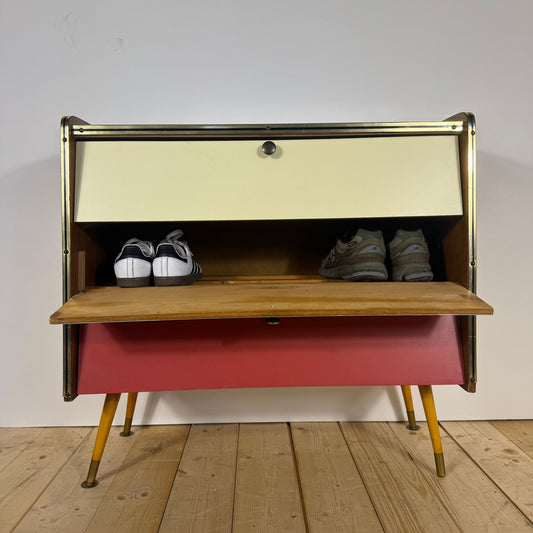 Scarpiera Anni ’70 Multicolor – Design Mid-Century Modern